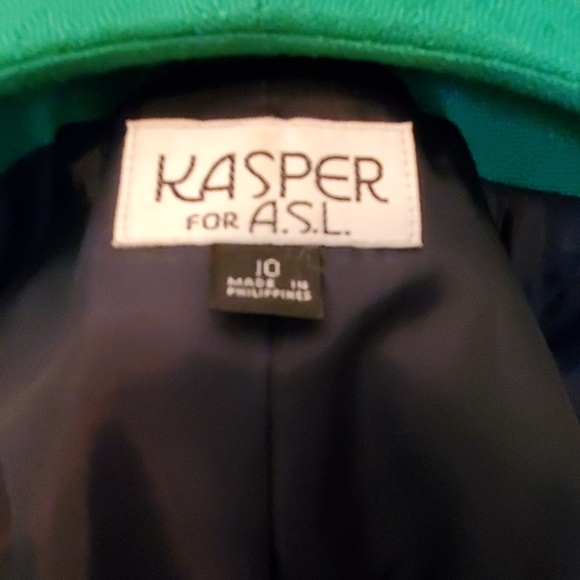Kasper Navy/Green Sheath - Size 10 - Picture 7 of 7
